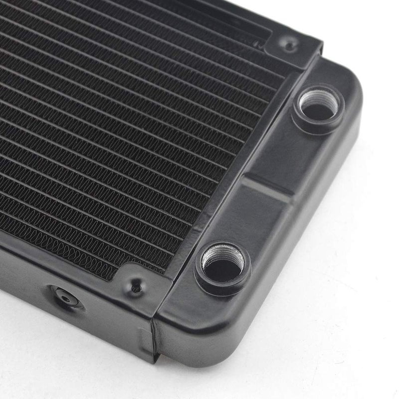 BXQINLENX 18 Pipe Aluminum Heat Exchanger Radiator for PC CPU CO2 Laser Water Cool System Computer 360mm(B) - Image 3